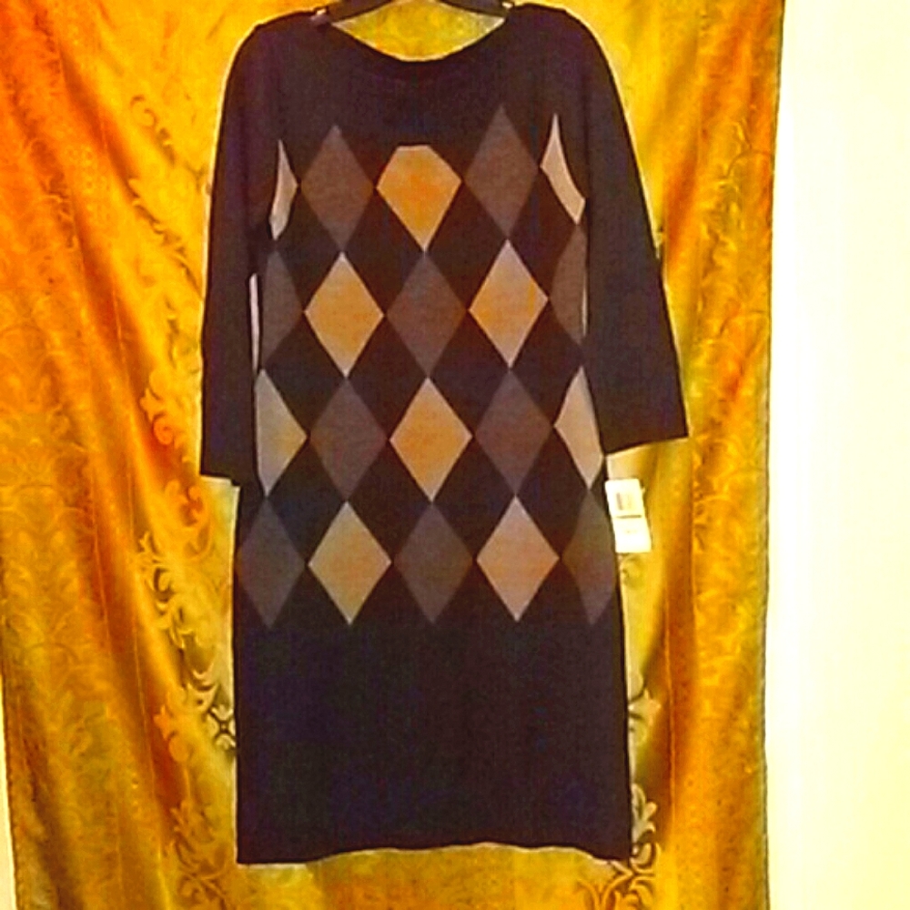 Connected Apparel Sweater Dress
